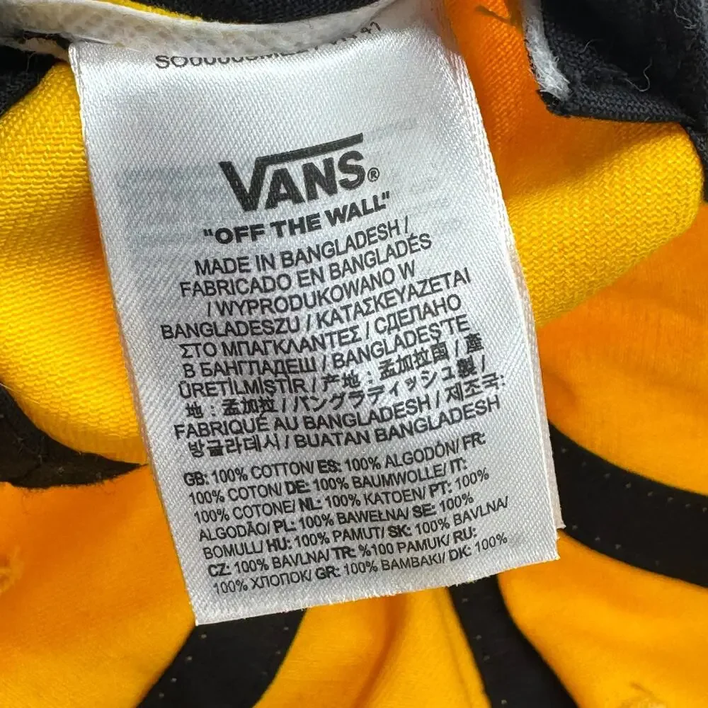 Vans hat yellow